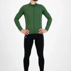 Rogelli ESSENTIAL - męska bluza rowerowa zielona - obrazek 3