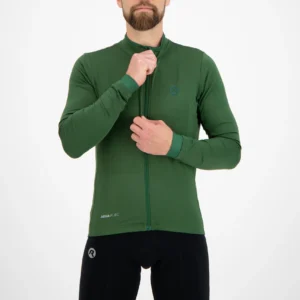 Rogelli ESSENTIAL - męska bluza rowerowa zielona - obrazek 6