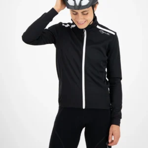 Rogelli PESARA - damska kurtka rowerowa czarna - obrazek 6
