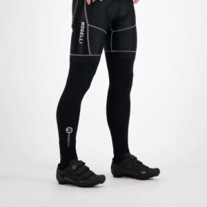 Rogelli PROMO - ocieplane nogawki rowerowe czarne - obrazek 3