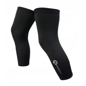 Rogelli PROMO - ocieplane nakolanniki rowerowe czarne - obrazek 1