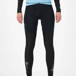 Rogelli DYNCOOL - cienkie nogawki rowerowe czarne - obrazek 2