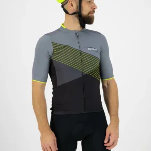 Rogelli TECTA - ultralekki kask rowerowy czarno-żółty - obrazek 4