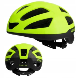 Rogelli PUNCTA - kask rowerowy fluorowy - obrazek 1