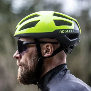 Rogelli PUNCTA - kask rowerowy fluorowy - obrazek 2