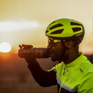 Rogelli PUNCTA - kask rowerowy fluorowy - obrazek 6