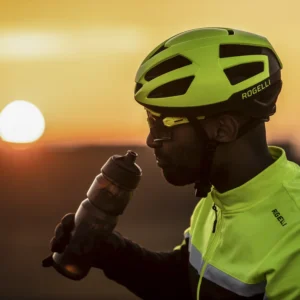 Rogelli PUNCTA - kask rowerowy fluorowy - obrazek 7