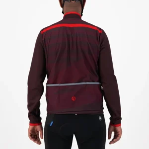 Rogelli PUNCTA - kask rowerowy czerwony - obrazek 5