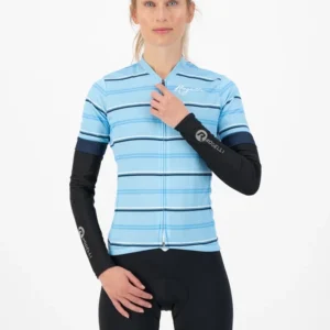 Rogelli DYNCOOL - cienkie rękawki rowerowe czarne - obrazek 6