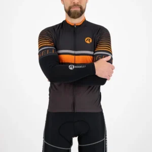 Rogelli PROMO - ocieplane rękawki rowerowe czarne - obrazek 2