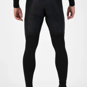 Rogelli SEAMLESS - ocieplane nogawki rowerowe czarne - obrazek 4