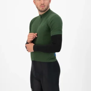 Rogelli SEAMLESS - ocieplane rękawki rowerowe czarne - obrazek 3