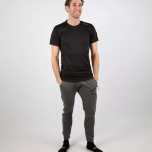 Rogelli PROMO - męska koszulka funkcjonalna czarna - obrazek 3