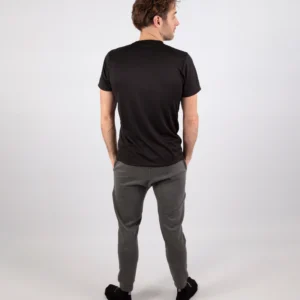 Rogelli PROMO - męska koszulka funkcjonalna czarna - obrazek 4