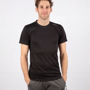 Rogelli PROMO - męska koszulka funkcjonalna czarna - obrazek 5