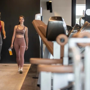 Rogelli TRINITY - damski stanik sportowy czerwony - obrazek 7