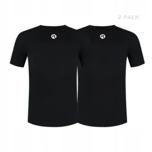 Rogelli CORE II 2-pak - funkcjonalna koszulka termiczna czarna - obrazek 1