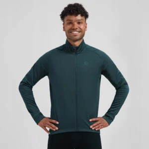 Rogelli ESSENTIAL II - męska zimowa kurtka rowerowa granatowa - obrazek 4