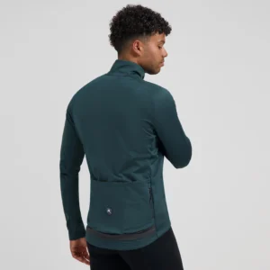 Rogelli ESSENTIAL II - męska zimowa kurtka rowerowa granatowa - obrazek 5