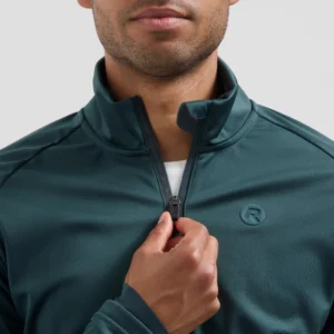 Rogelli ESSENTIAL II - męska zimowa kurtka rowerowa granatowa - obrazek 6