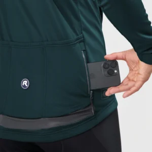 Rogelli ESSENTIAL II - męska zimowa kurtka rowerowa granatowa - obrazek 8