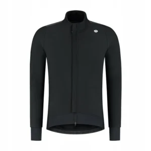 Rogelli DISTANCE II - męska zimowa kurtka rowerowa czarna - obrazek 1