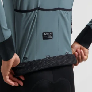 Rogelli DISTANCE II - męska zimowa kurtka rowerowa niebieska - obrazek 8