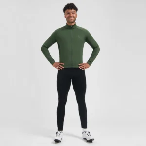 Rogelli ESSENTIAL II - męska bluza rowerowa zielona - obrazek 9