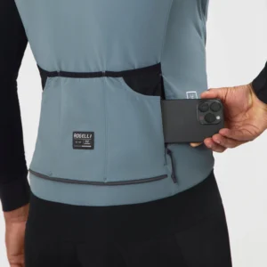 Rogelli DISTANCE II - męska bluza rowerowa niebieska - obrazek 8