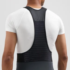 Rogelli SIGNATURE - męskie zimowe spodnie rowerowe z szelkami szare - obrazek 8