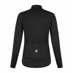 Rogelli ESSENTIAL II - damska bluza rowerowa czarna - obrazek 2
