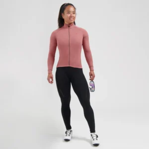 Rogelli ESSENTIAL II - damska bluza rowerowa różowa - obrazek 9