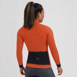 Rogelli SIGNATURE - damska bluza rowerowa pomarańczowa - obrazek 5