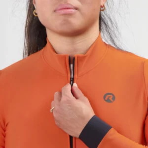 Rogelli SIGNATURE - damska bluza rowerowa pomarańczowa - obrazek 6