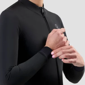 Rogelli SIGNATURE LIGHT - damska bluza rowerowa czarna - obrazek 6