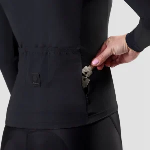 Rogelli SIGNATURE LIGHT - damska bluza rowerowa czarna - obrazek 7