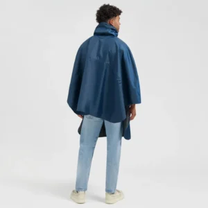 Rogelli COMMUTER CORE - płaszcz przeciwdeszczowy niebieski - obrazek 4