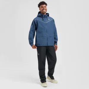 Rogelli COMMUTER ESSENTIAL - przeciwdeszczowy zestaw rowerowy granatowy - obrazek 2