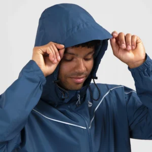 Rogelli COMMUTER ESSENTIAL - przeciwdeszczowy zestaw rowerowy granatowy - obrazek 15