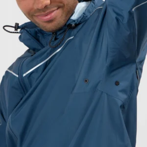 Rogelli COMMUTER ESSENTIAL - przeciwdeszczowy zestaw rowerowy granatowy - obrazek 16