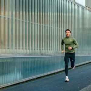 Rogelli CORE - męska koszulka do biegania khaki - obrazek 6