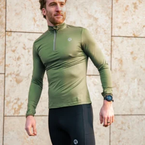 Rogelli CORE - męska koszulka do biegania khaki - obrazek 10