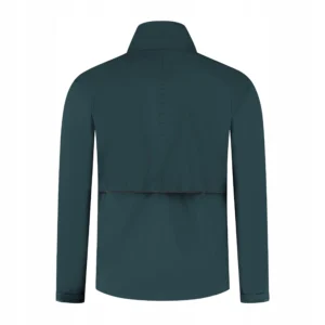 Rogelli ESSENTIAL - męska kurtka do biegania DWR granatowa - obrazek 2