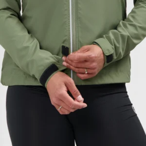 Rogelli CORE - damska kurtka do biegania khaki - obrazek 8