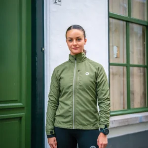 Rogelli CORE - damska kurtka do biegania khaki - obrazek 10