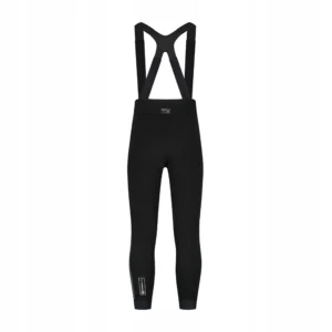 Rogelli DISTANCE II - męskie zimowe spodnie rowerowe z szelkami czarne - obrazek 2