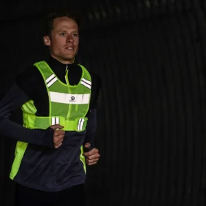 Rogelli MANHATTAN - odblaskowa kamizelka żółta - obrazek 3