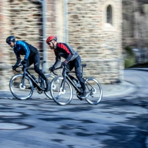 Rogelli FREEZE - męska zimowa kurtka rowerowa czarno-czerwona - obrazek 10