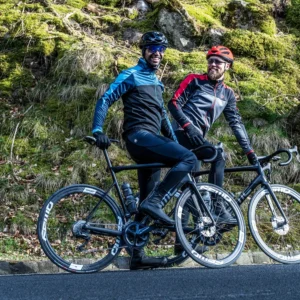 Rogelli FREEZE - męska zimowa kurtka rowerowa czarno-czerwona - obrazek 11