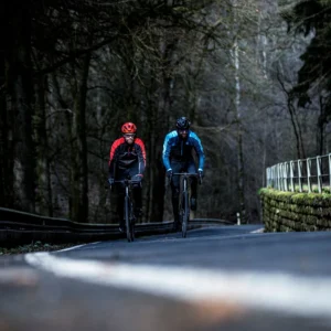 Rogelli FREEZE - męska zimowa kurtka rowerowa czarno-czerwona - obrazek 12